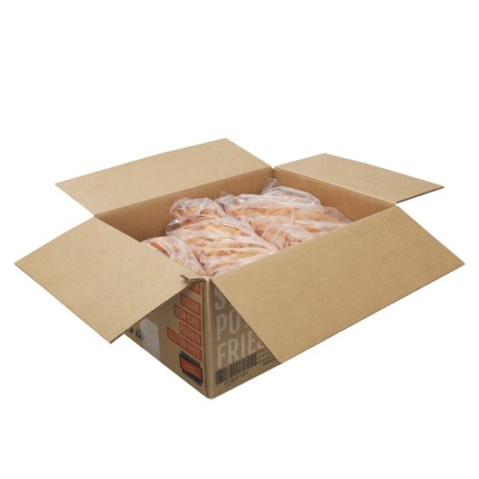 Sweet Sensations Crinkle Cut Sweet Potato Fries, 6 x 2.5 lb Case - GS1 inner-pack image