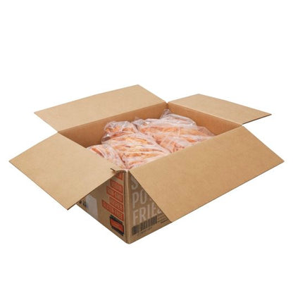 Sweet Sensations Crinkle Cut Sweet Potato Fries, 6 x 2.5 lb Case - GS1 inner-pack image