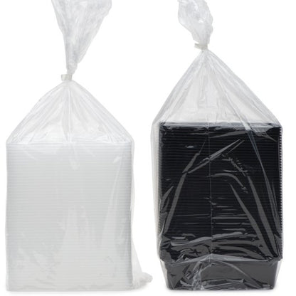 Cubeware 38 Ounce Rectangular Black & Clear Vented Lid, 1 x 150 ST Case - DOT product image 4