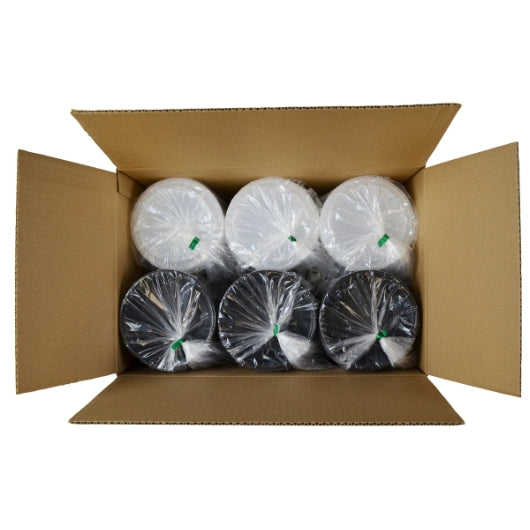 Cubeware 18 Ounce Round Container Black Base With Clear Lid, 1 x 150 ST Case - DOT product image 7