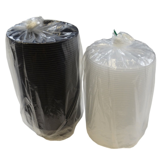 Cubeware 18 Ounce Round Container Black Base With Clear Lid, 1 x 150 ST Case - DOT product image 8