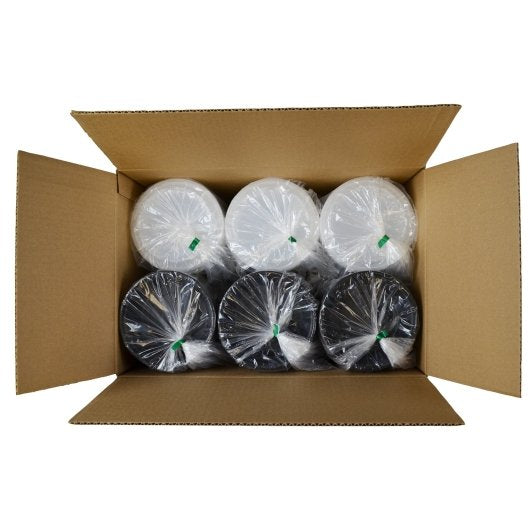 Cubeware 18 Ounce Round Container Black Base With Clear Lid, 1 x 150 ST Case - DOT product image 2