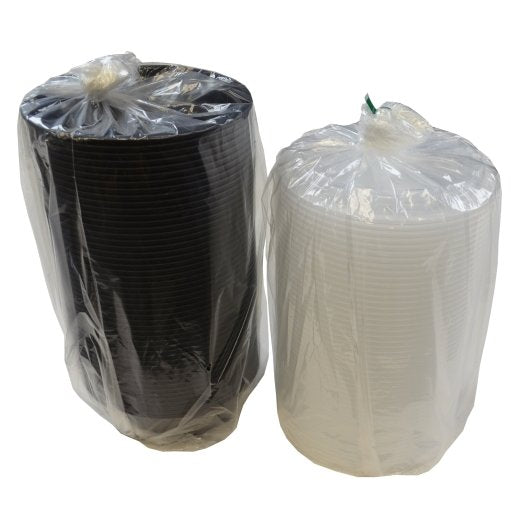 Cubeware 18 Ounce Round Container Black Base With Clear Lid, 1 x 150 ST Case - DOT product image 3