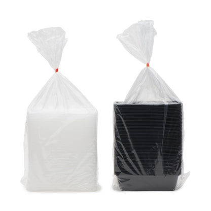 Cubeware 38 Ounce Rectangular Container Black Base With Clear Lid, 1 x 150 ST Case - DOT product image 4