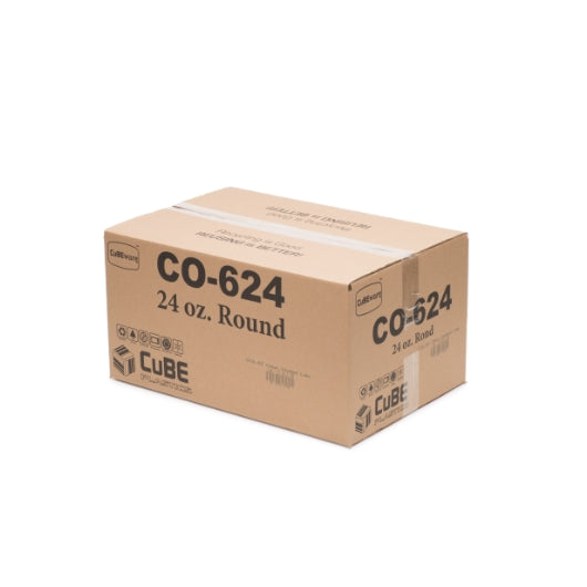 Cubeware Clear Vented Lid Bulk Pack, 1 x 300 PC Case - Food Storage Containers