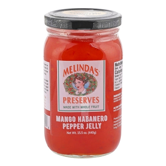 Melinda's Foods Mango Habanero Preserves, 6 x 15.5 oz Case - Condiments & Sauces