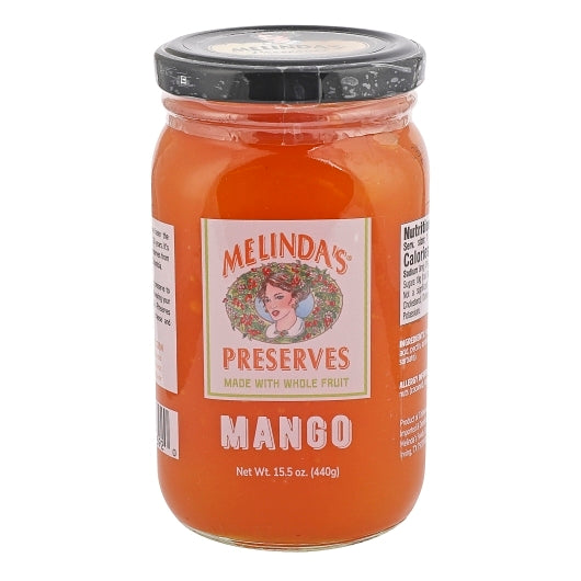 Melinda's Foods Mango Whole Fruit Preserves, 6 x 15.5 oz Case - Condiments & Sauces