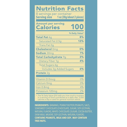 Tru Fru Frozen Bananas In Peanut Butter & Dark Chocolate, 6 x 8 oz Case - DOT product image 6