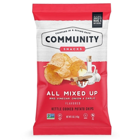 Community Snacks All Mixed Up Kettle Chips, 12 x 5 oz Case - Snacks - image 2