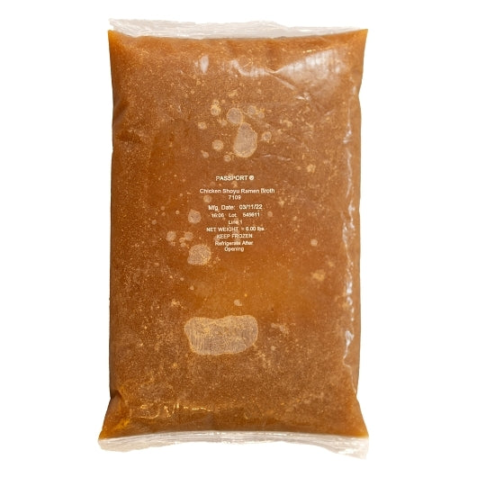 Passport Global Flavors Clear Chicken Shoyu Broth, 4 x 6 lb Case - Pantry Ingredients