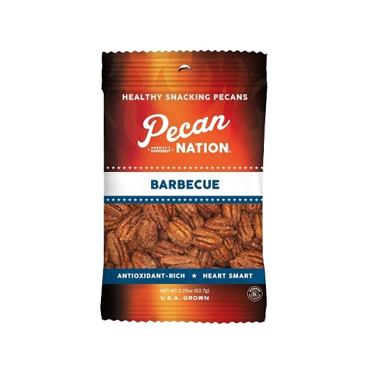 Pecan Nation Bbq Pecans, 3 x 8 x 2.25 oz Case - Nuts & Seeds