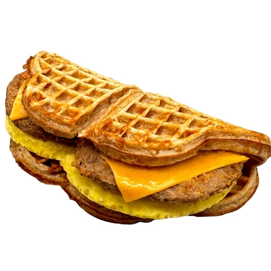 Nordic Waffles Whole Grain Turkey, Egg & Cheese Waffle Sandwich, 36 x 1 ct Case - Prepared Foods - image 2