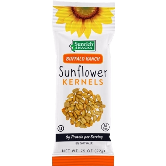 Sunrich Non-dairy Buffalo Ranch Sunflower Kernels, 1 x 150 each Case - Pantry Ingredients