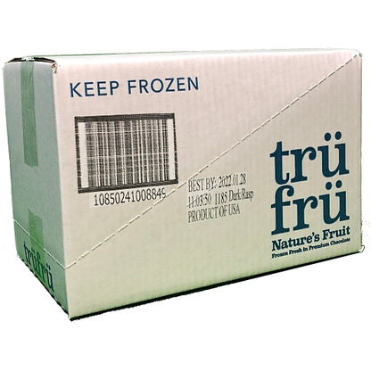 Tru Fru Frozen Whole Raspberries In White & Dark Chocolate, 6 x 8 oz Case - DOT product image 4