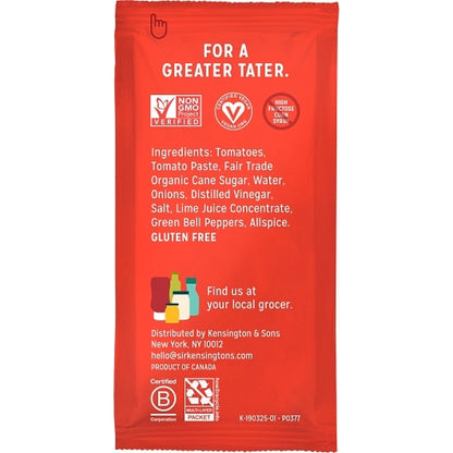Sir Kensington's Classic Ketchup Single Serve, 600 x 18 GR Case - DOT product image 6