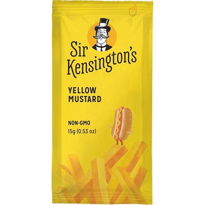 Sir Kensington's Yellow Squeeze Mustard Single Serve, 600 x 15 GR Case - DOT product image 5