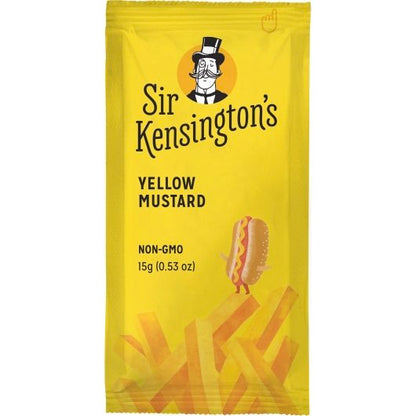Sir Kensington's Yellow Squeeze Mustard Single Serve, 600 x 15 GR Case - DOT product image 4