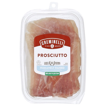 Creminelli Fine Meats Sliced Prosciutto Snack Tray, 12 x 1 each Case - DOT product image 2