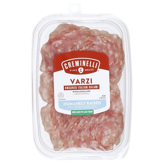 Creminelli Fine Meats Uncured Italian Varzi Salami Tray, 12 x 1 each Case - DOT product image 4