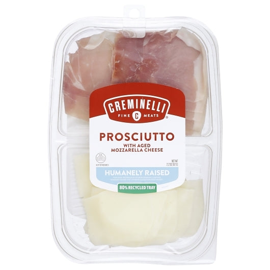 Creminelli Fine Meats Prosciutto with Aged Mozzarella Cheese, 12 x 1 each Case - DOT product image 4