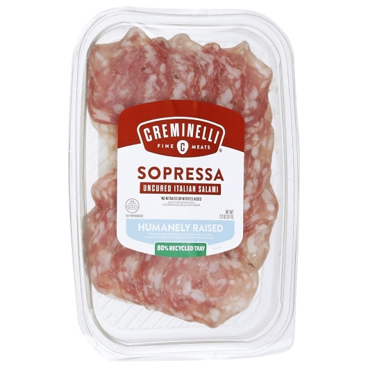 Creminelli Fine Meats Sliced Sopressa Snack Tray, 12 x 0.125 lb Case - DOT product image 6