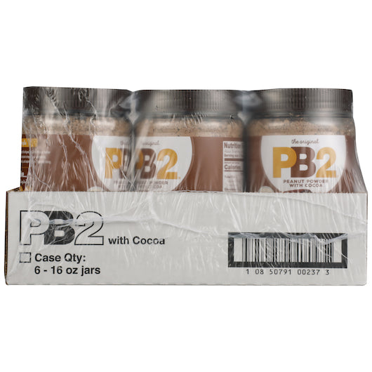 PB2 Foods Peanut Powder With Cocoa, 6 x 16 oz Case - DOT product image 2