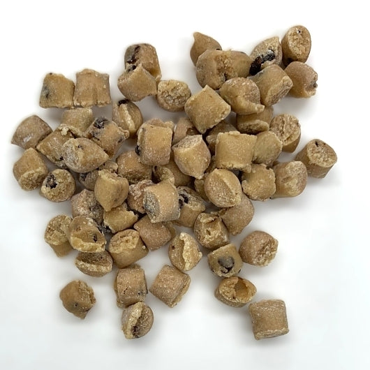 Rhino Foods Ready-To-Eat 3/8 Inch Chocolate Chip Cookie Dough: Rspo, No Egg, 1 x 20 lb Case - Bakery & Desserts