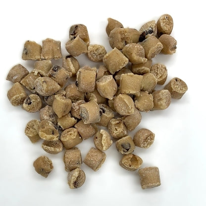 Rhino Foods Ready-To-Eat 3/8 Inch Chocolate Chip Cookie Dough: Rspo, No Egg, 1 x 20 lb Case - Bakery & Desserts