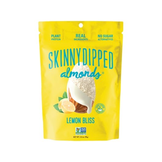 SkinnyDipped Lemon Bliss Yogurt Almonds, 10 x 3.5 oz Case - DOT product image 3