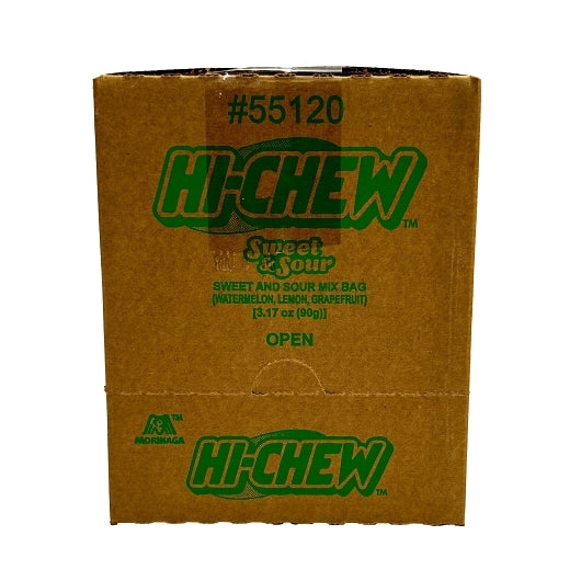 Hi-Chew Sweet And Sour Mix Candy Gummy Candy Peg Bag, 6 x 3.17 oz Case - DOT product image 3