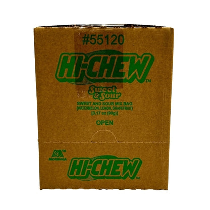 Hi-Chew Sweet And Sour Mix Candy Gummy Candy Peg Bag, 6 x 3.17 oz Case - DOT product image 3