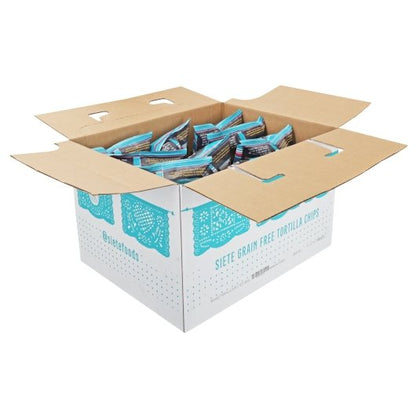 Siete Sea Salt Tortilla Chips, 12 x 5 oz Case - Snacks