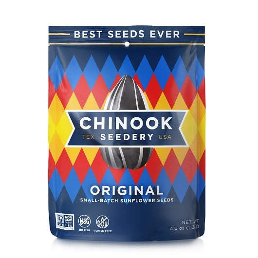Chinook Seedery Sunflower Seed 6 Flavor Power Wing Shipper, 1 x 72 ct Case - Nuts & Seeds - image 2