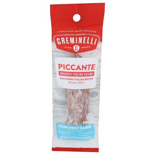 Creminelli Fine Meats Piccante Uncured Italian Salami, 9 x 1 each Case - DOT product image 2