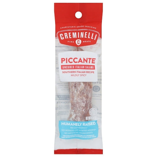 Creminelli Fine Meats Piccante Uncured Italian Salami, 9 x 1 each Case - DOT product image 4