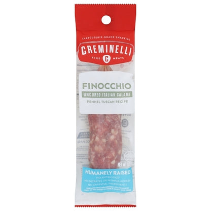Creminelli Fine Meats Finocchio Uncured Italian Salami, 9 x 1 each Case - DOT product image 4