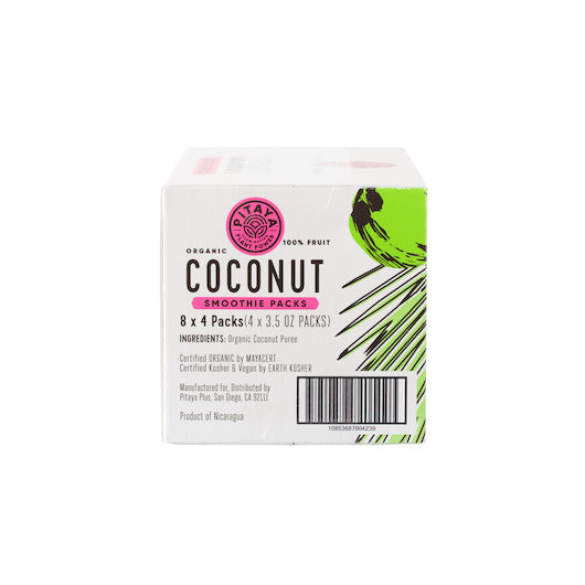 Pitaya Plus ORGANIC COCONUT SMOOTHIE PACKS, 8 x 14 oz Case - DOT product image 6
