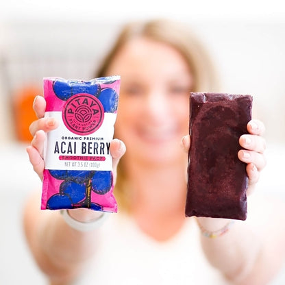 Pitaya Plus Organic ACAI PURE SMOOTHIE PACKS, 60 x 100 GR Case - DOT product image 2