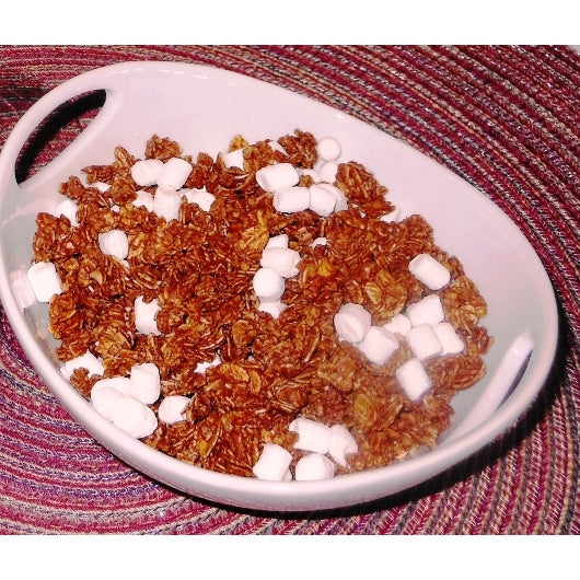Rockinola Chocolate Granola With Mini Marshmallow, 250 x 30 GR Case - Bakery & Desserts