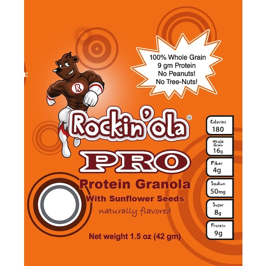 Rockinola PRO Protein Granola Snack, 175 x 42 GR Case - Breakfast Foods