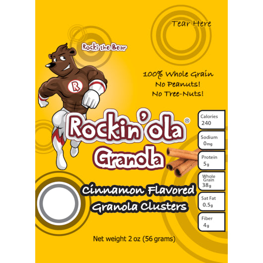 Rockinola Cinnamon Granola , 125 x 56 GR Case - DOT product image 4