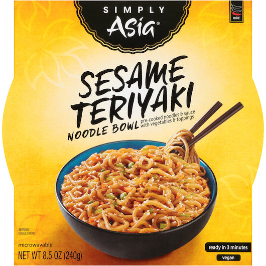 Sesame Teriyaki Noodle Bowl Sesame Teriyaki, 6 x 8.5 oz Case - DOT product image 5