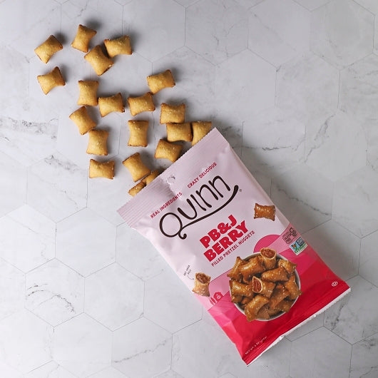Quinn Foods Pb&J Berry Filled Pretzel Nuggets, 8 x 6 oz Case - Popcorn, Pretzels & Snack Mix - image 2