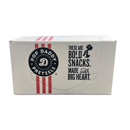 Pop Daddy Cinnamon Sugar Pretzels, 12 x 7.5 oz Case - Popcorn, Pretzels & Snack Mix - image 2