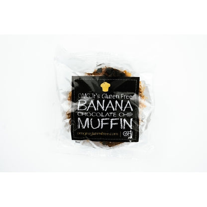 Omg... It's Gluten Free Vegan Banana Chocolate Chip Muffins, 12 x 4.5 oz Case - Bakery & Desserts
