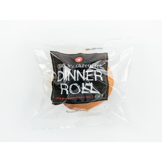 Omg... It's Gluten Free White Dinner Roll / Slider Bun, 24 x 2 oz Case - Breads, Rolls & Buns