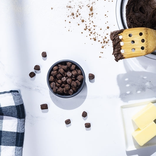 Rhino Foods Ready-To-Eat 1/2 inch Brownie Dough: No Egg, 1 x 20 lb Case - DOT product image 2