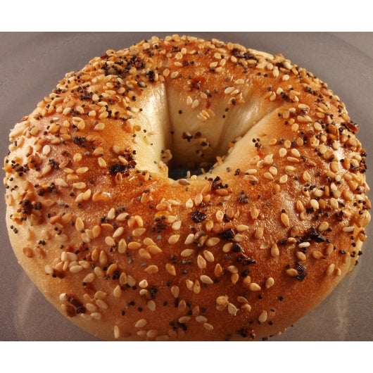 Davidovich Everything Bagels, 1 x 21 lb Case - Breads, Rolls & Buns