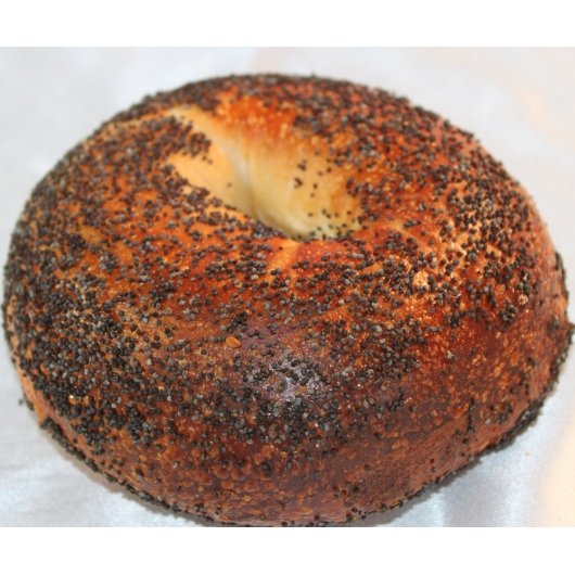 Davidovich Poppy Bagels, 60 x 5.25 oz Case - Breads, Rolls & Buns