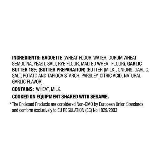 Julians Butter and BUTTER & GARLIC BAGUETTE - Traditional (Twin Packs), 12 x 12.35 oz Case - DOT product image 5